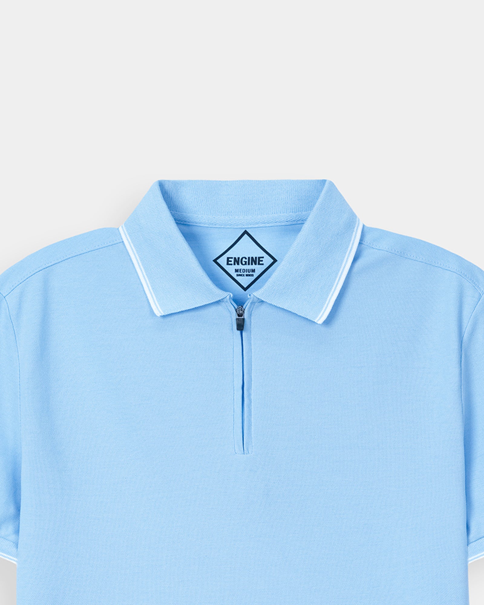 Men Zipper Polo - Engine - Buy Now
