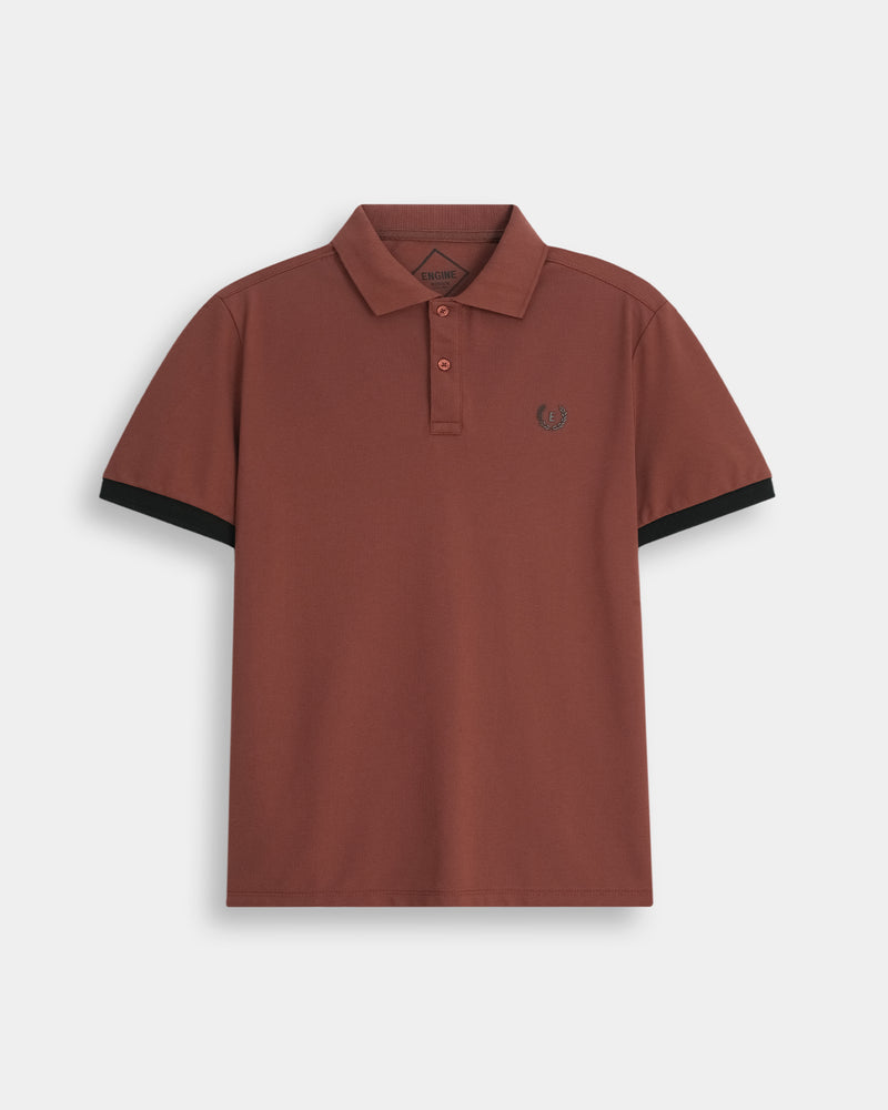 Men Polo Tee - Engine - Buy Now