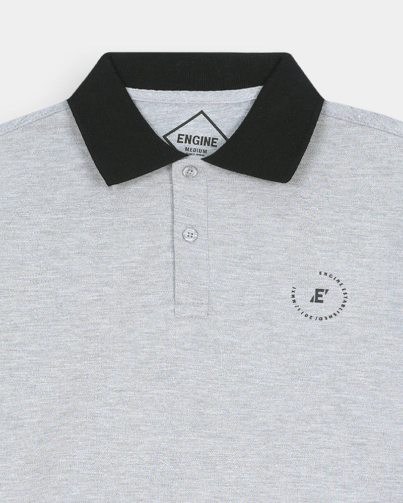Men Polo Tee - Engine - Buy Now