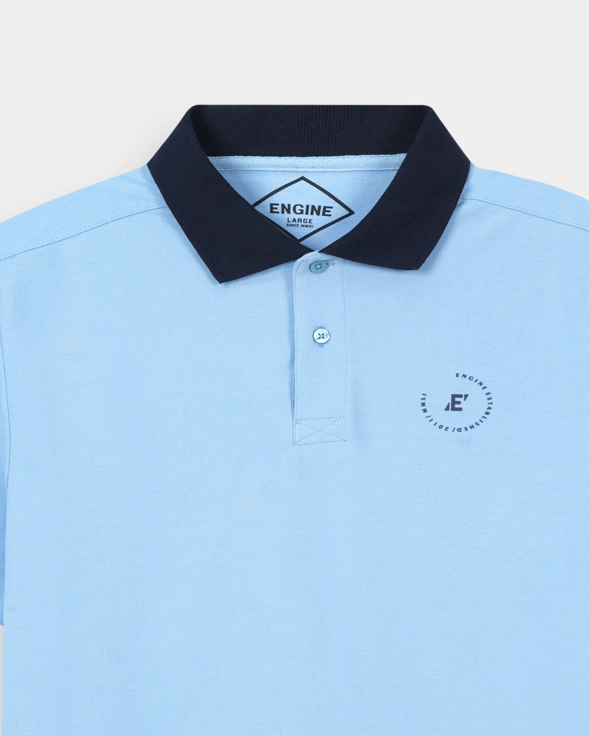 Men Polo Tee - Engine - Buy Now