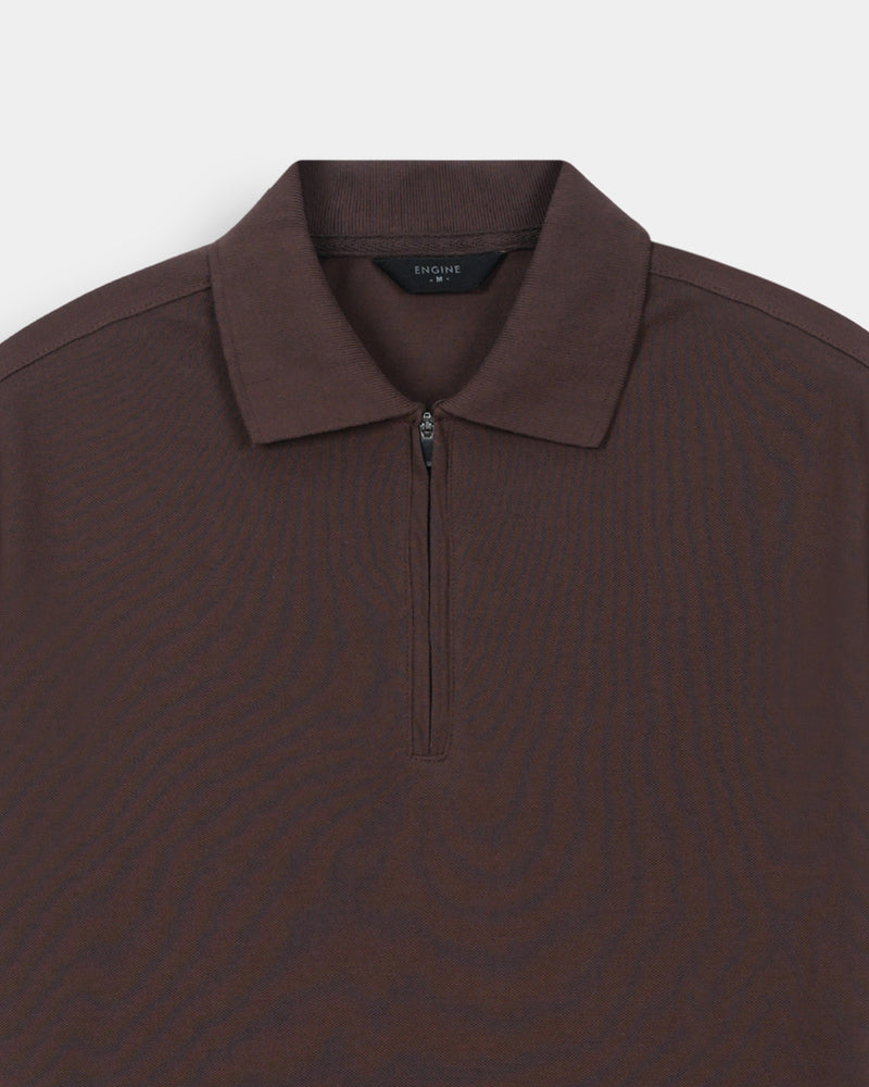 Men Zipper Polo - Engine - Buy Now