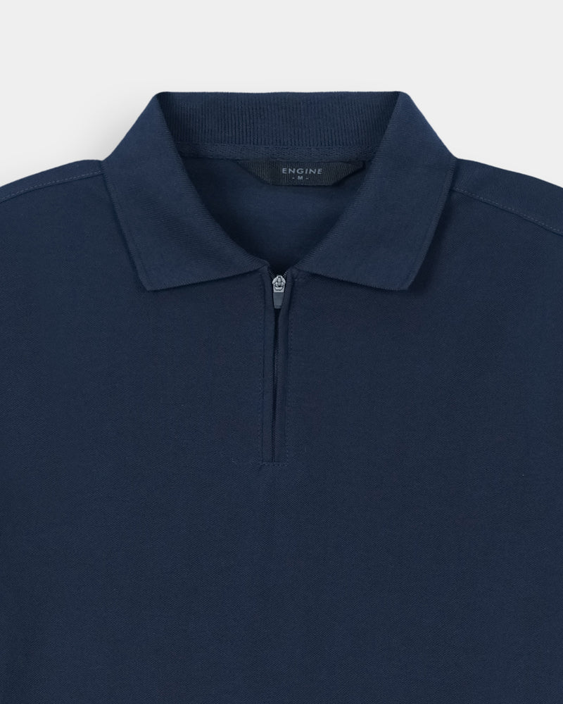 Men Zipper Polo - Engine - Buy Now