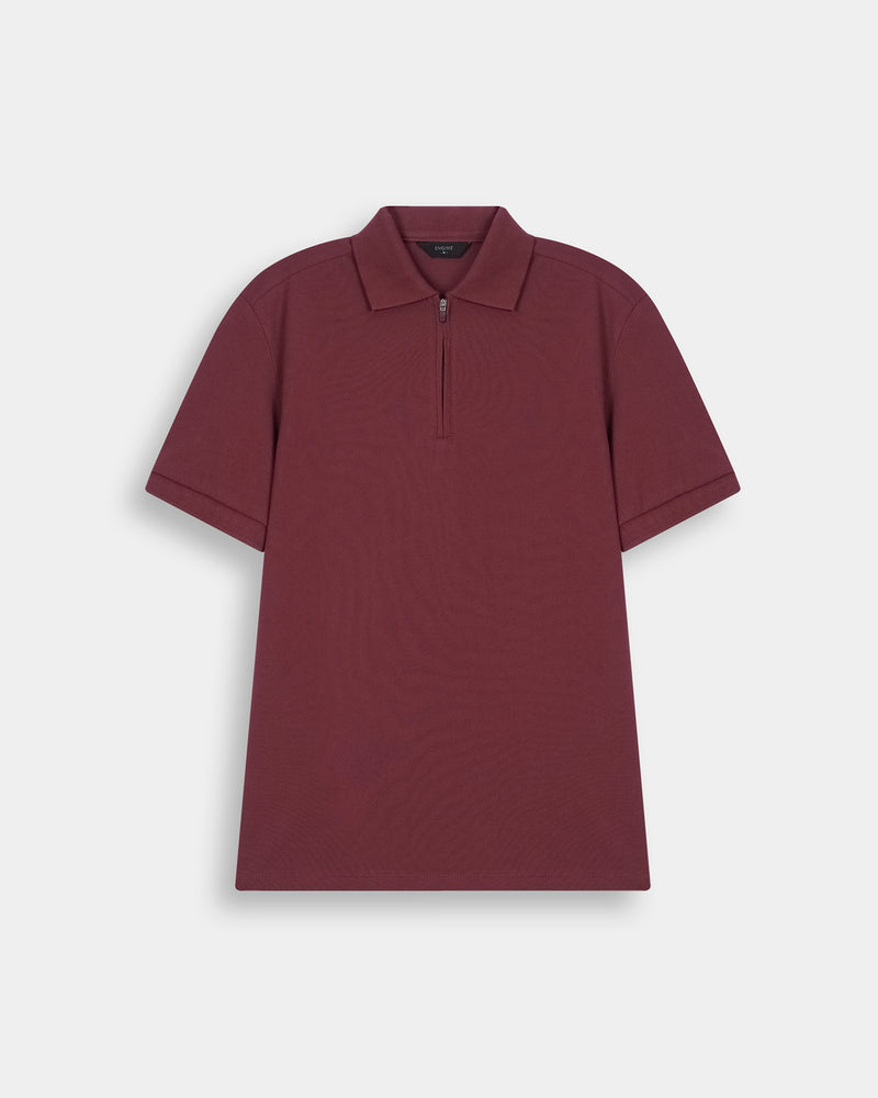 Men Zipper Polo - Engine - Buy Now
