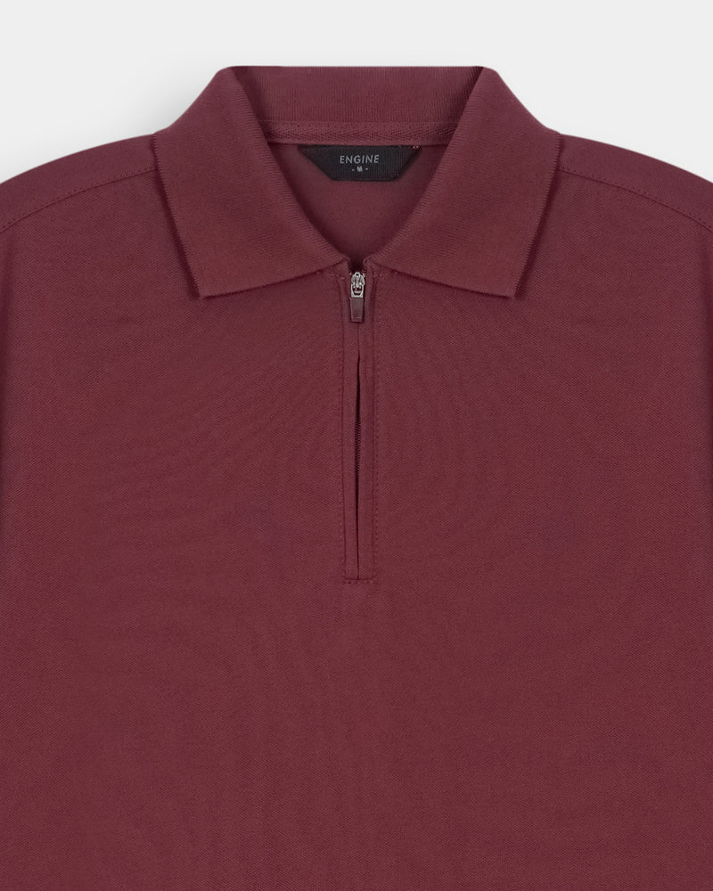 Men Zipper Polo - Engine - Buy Now