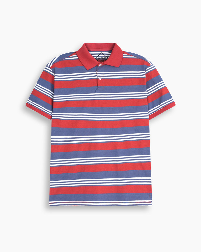 Men Polo Tee - Engine - Buy Now