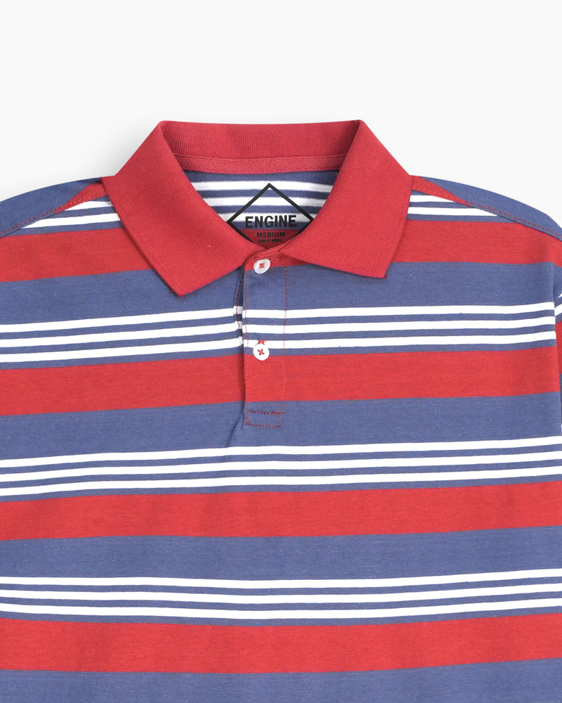 Men Polo Tee - Engine - Buy Now