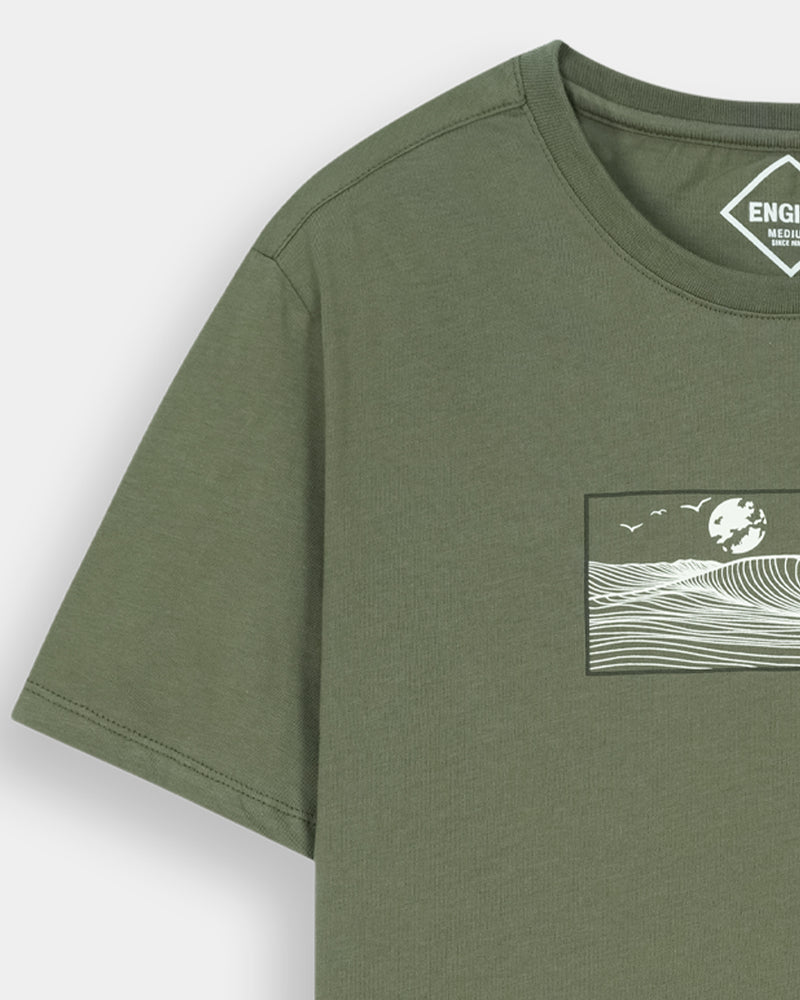 Men T Shirt - Engine - Buy Now