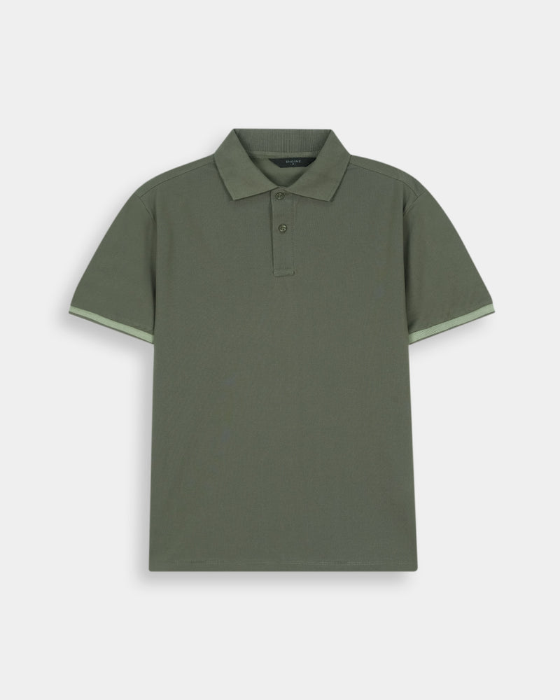 Men Polo Tee - Engine - Buy Now
