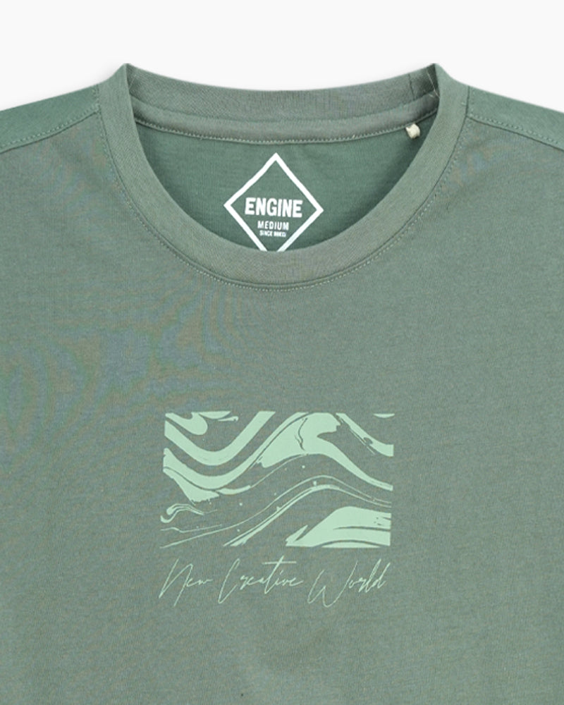 Men T Shirt - Engine - Buy Now
