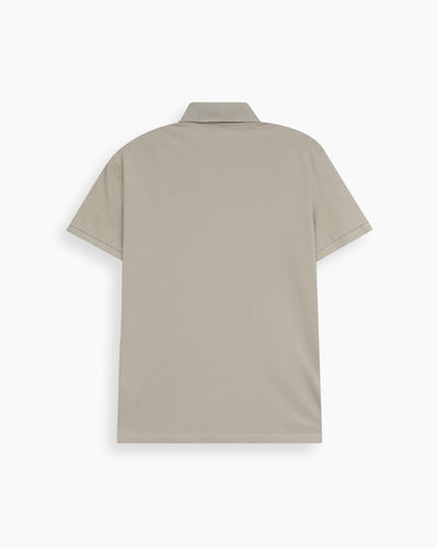 Men Zipper Polo