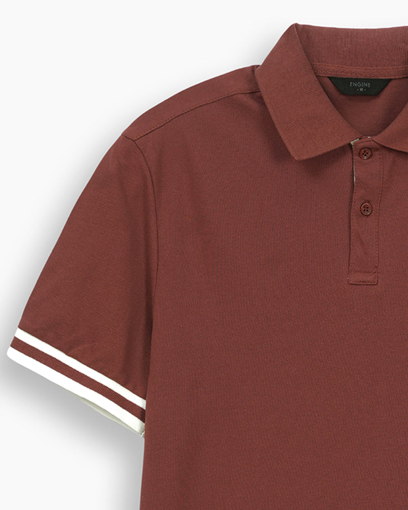 Men Polo Tee - Engine - Buy Now