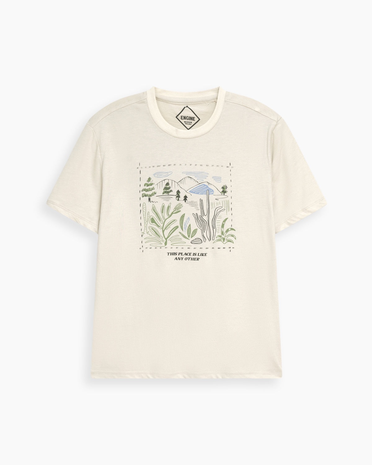 Men T Shirt - Engine - Buy Now