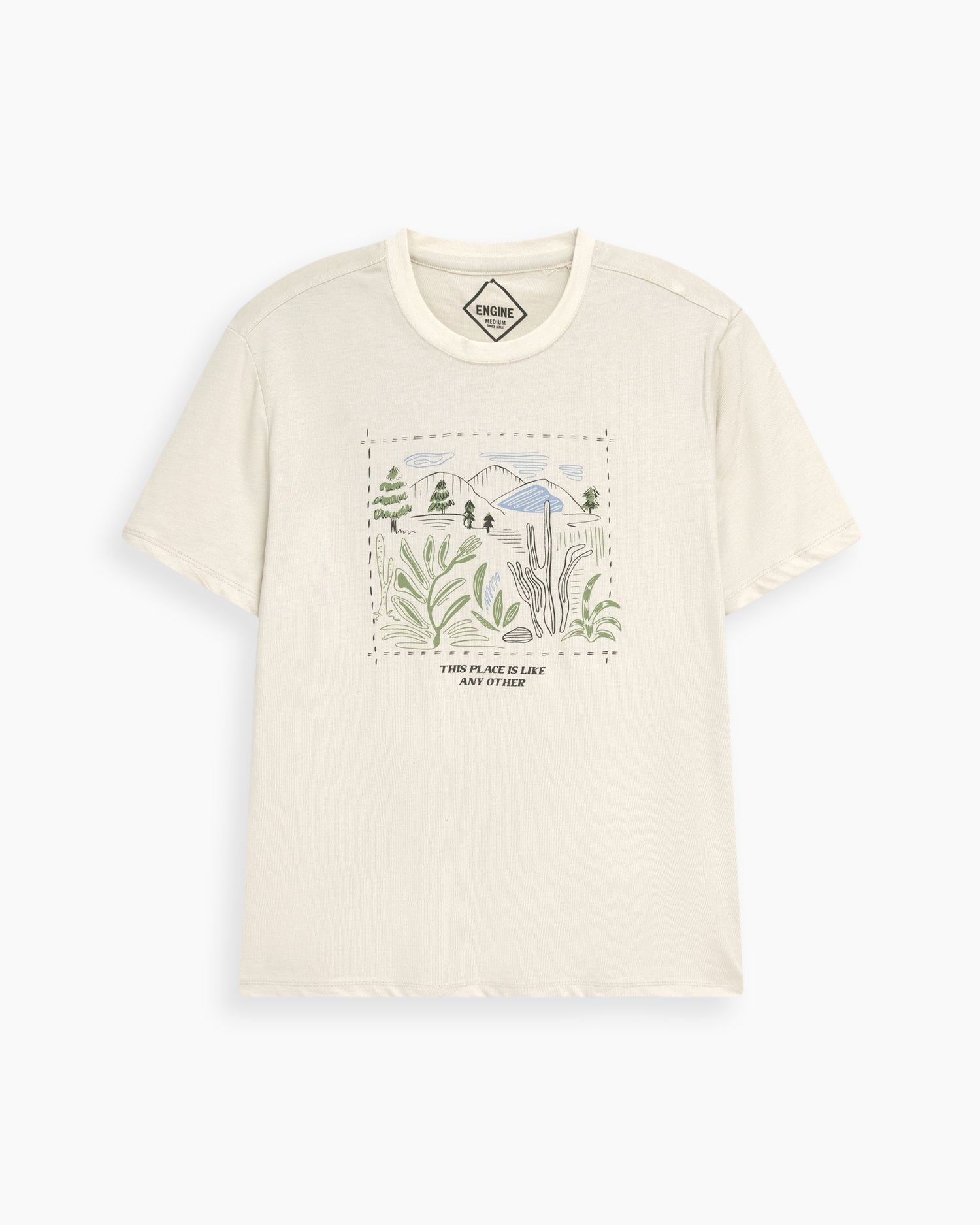 Men T Shirt - Engine - Buy Now