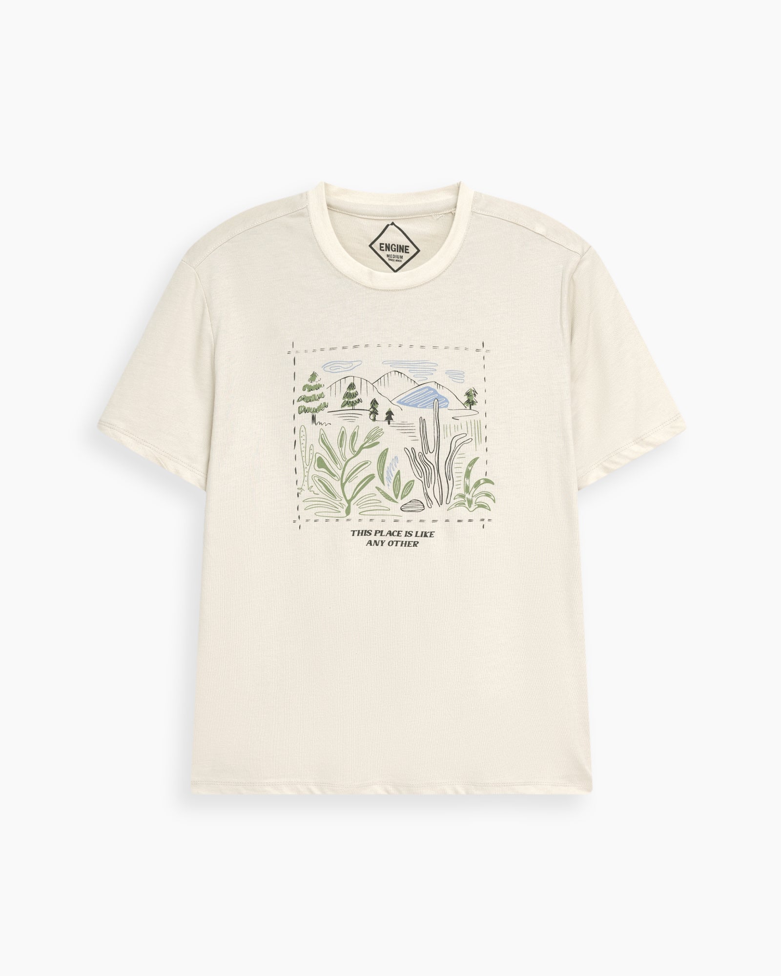 Men T Shirt - Engine - Buy Now
