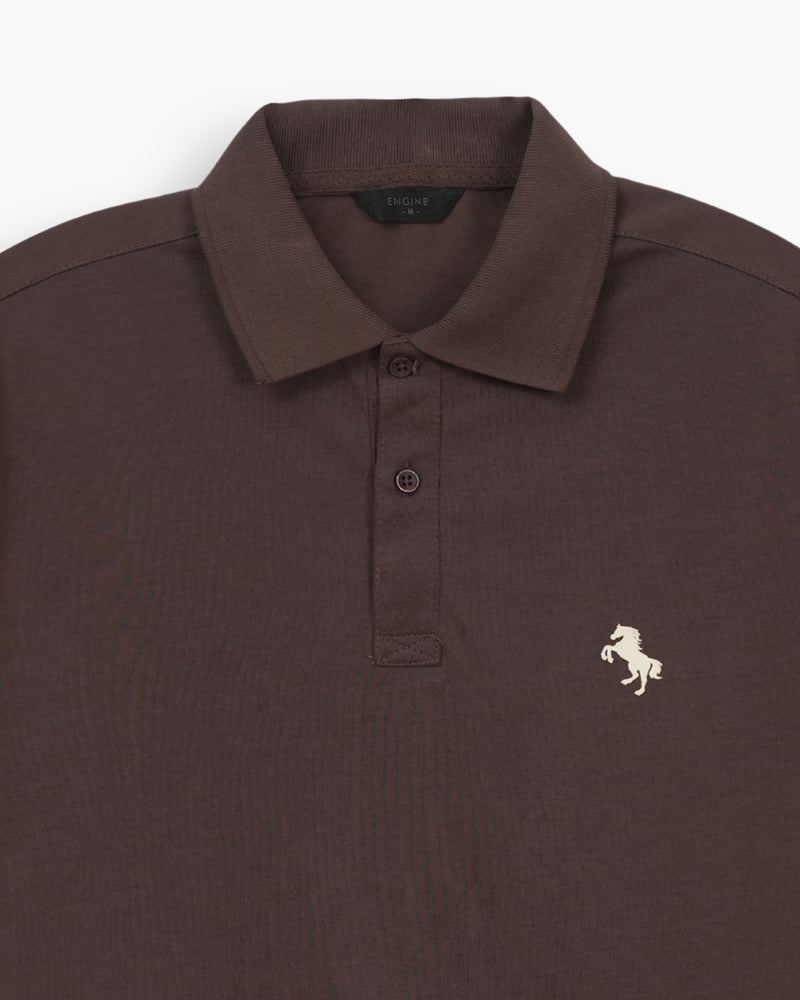 Men Polo Tee - Engine - Buy Now