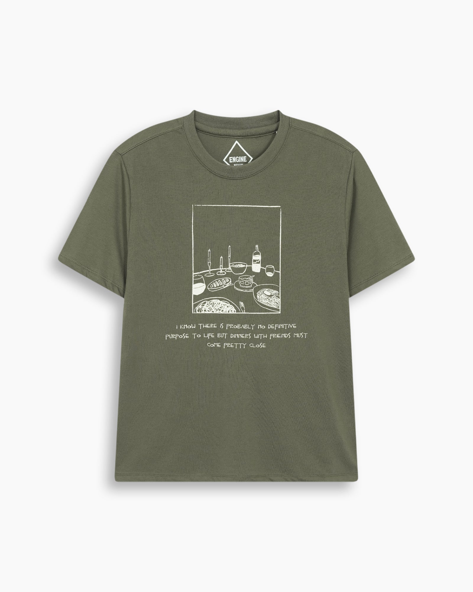 Men T Shirt - Engine - Buy Now