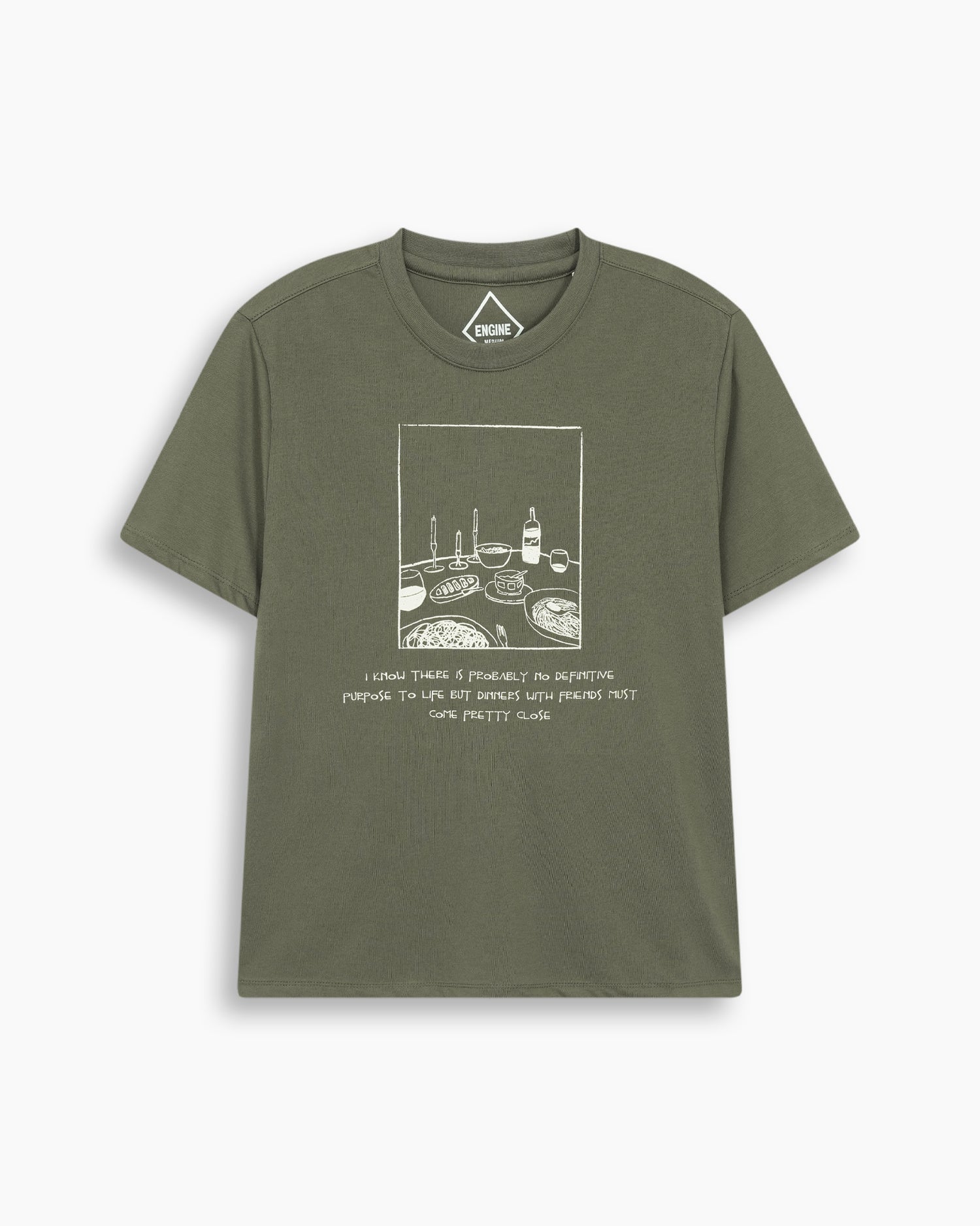 Men T Shirt - Engine - Buy Now