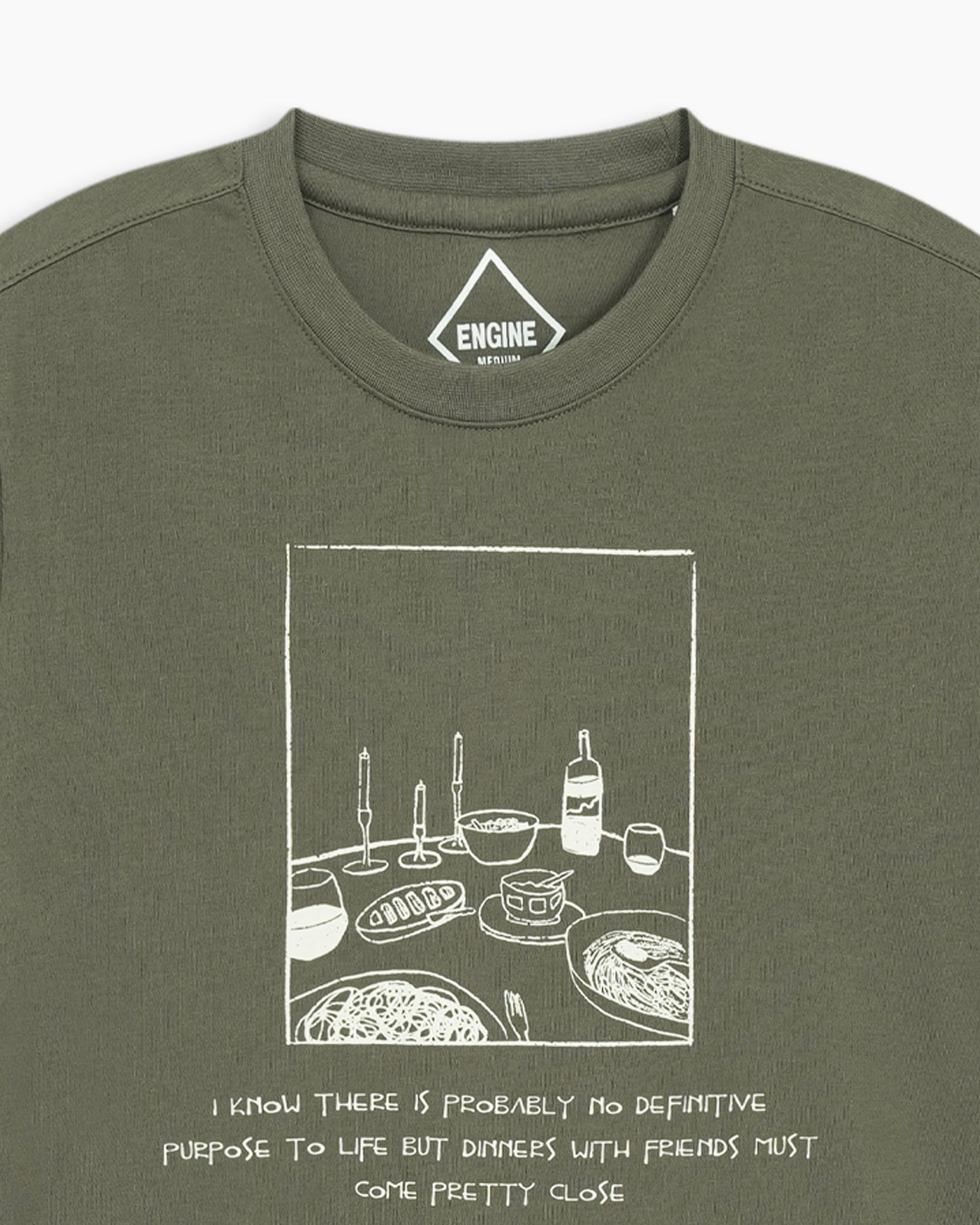 Men T Shirt - Engine - Buy Now
