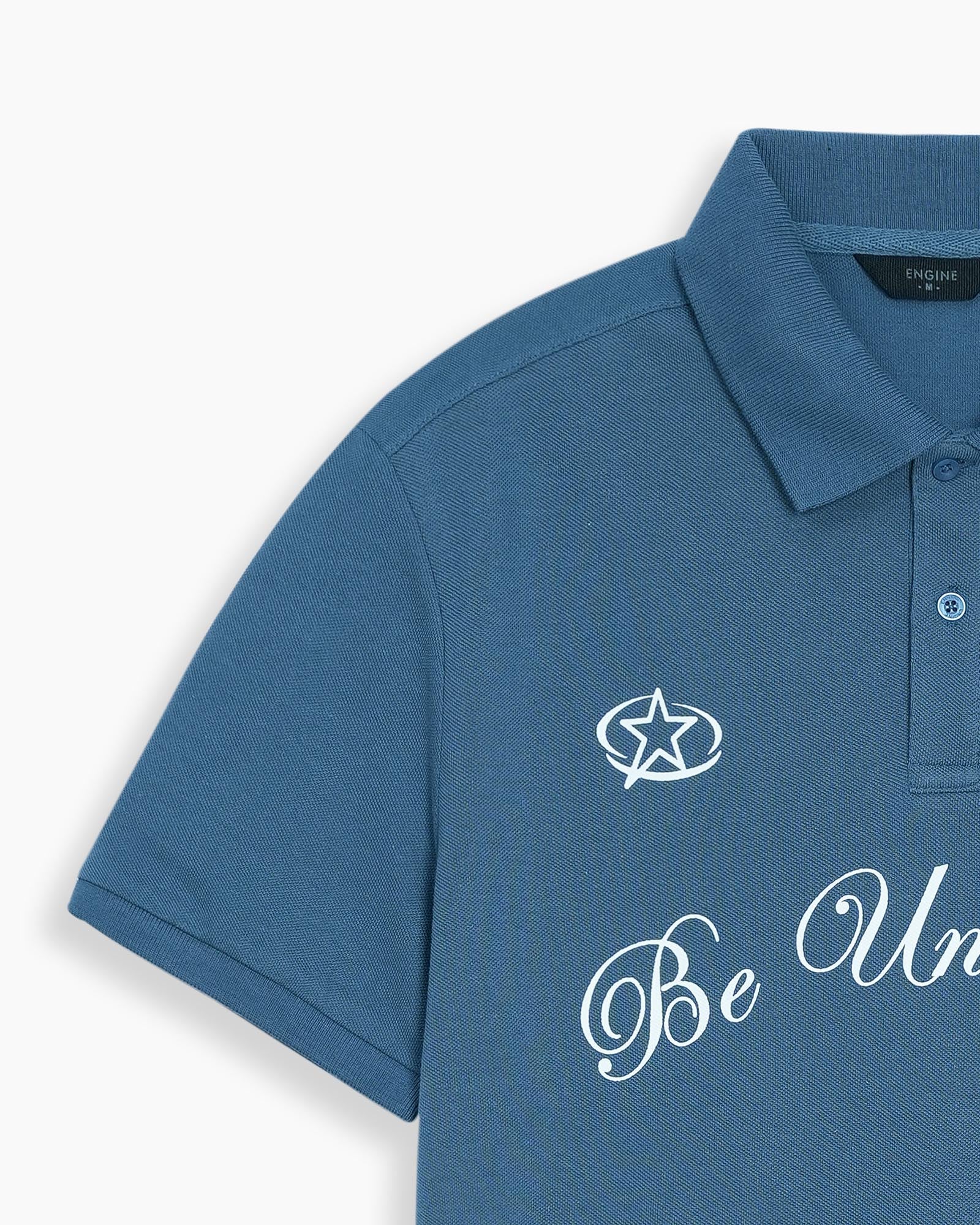 Men Polo Tee - Engine - Buy Now