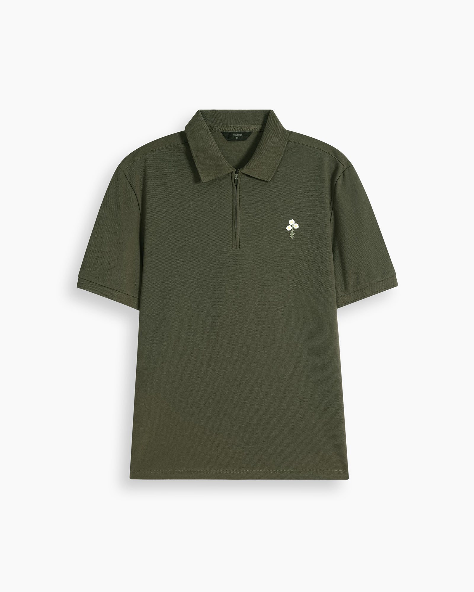 Men Zipper Polo - Engine - Buy Now