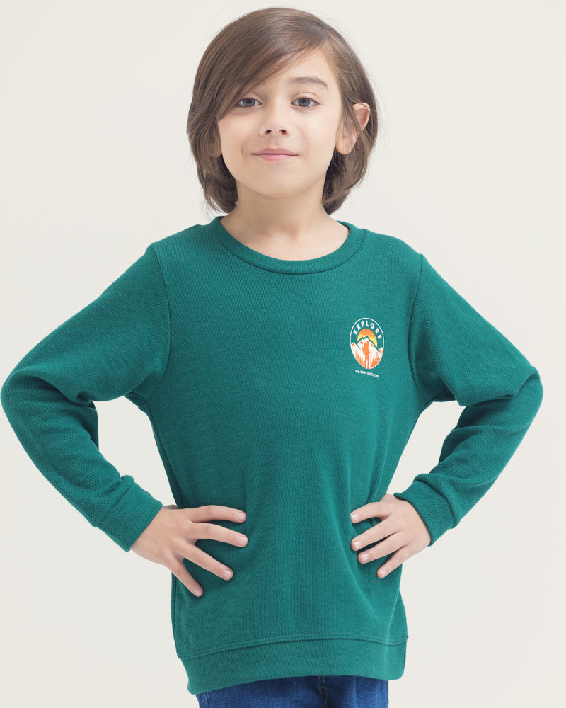 Boys Fashion Sweatshirt - Engine - Buy Now