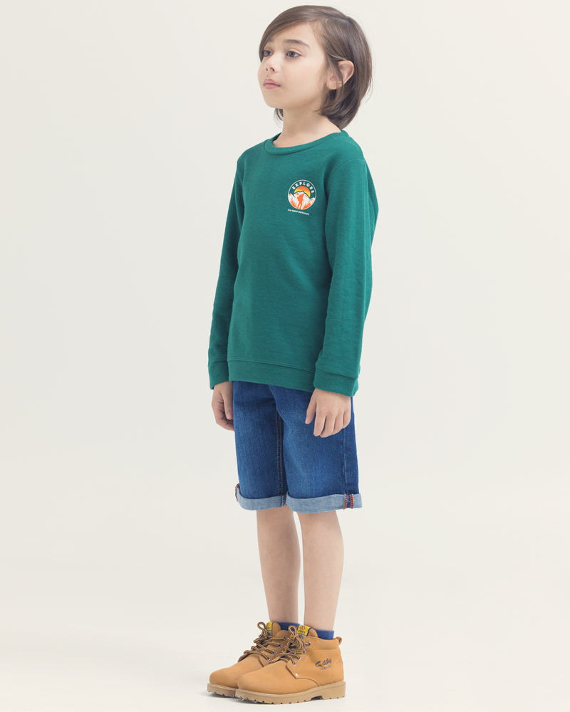 Boys Fashion Sweatshirt - Engine - Buy Now