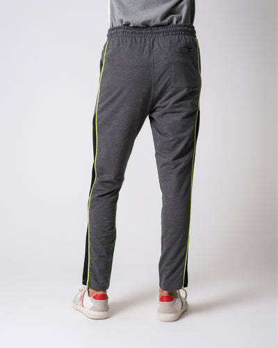 Men Contrast Panel Trousers