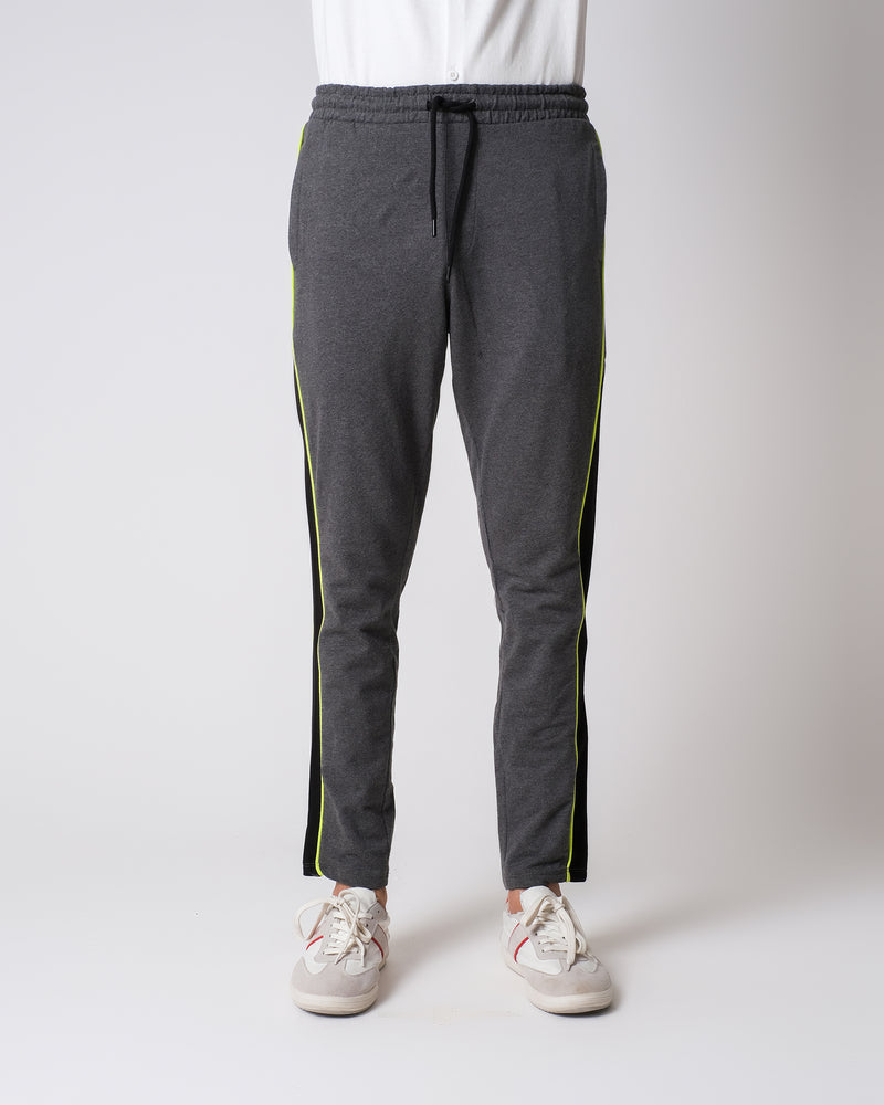 Men Contrast Panel Trousers - Engine - Buy Now