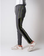 Men Contrast Panel Trousers - Engine - Buy Now