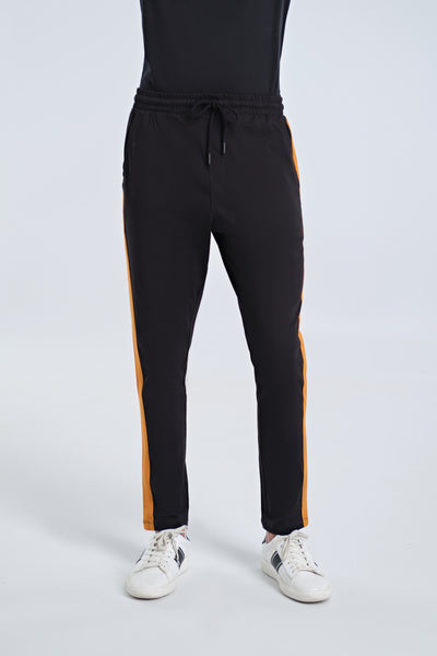 Men Contrast Panel Trouser