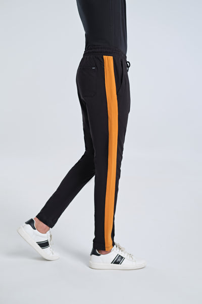 Men Contrast Panel Trouser