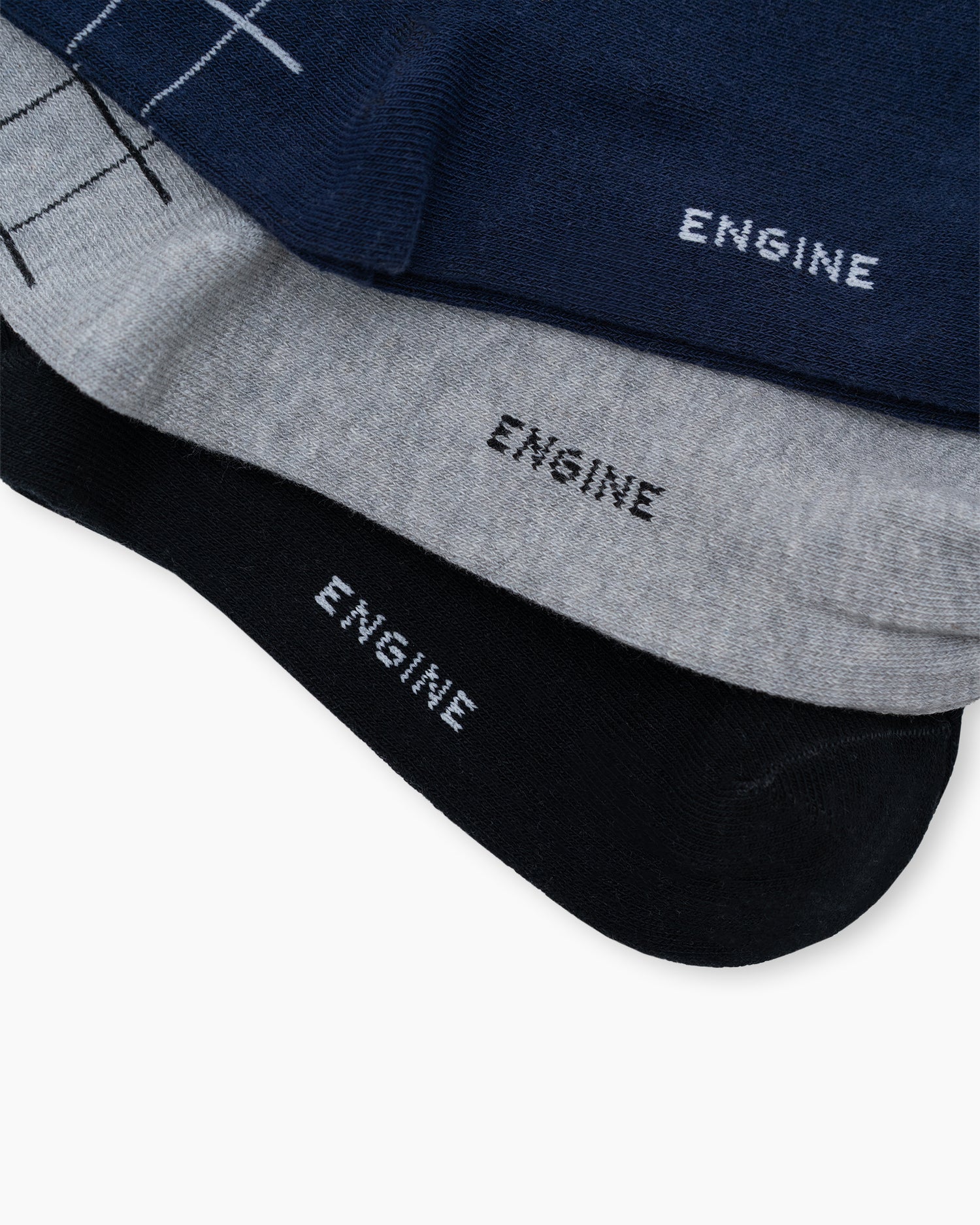 Men Crew Cut Socks - Engine - Buy Now