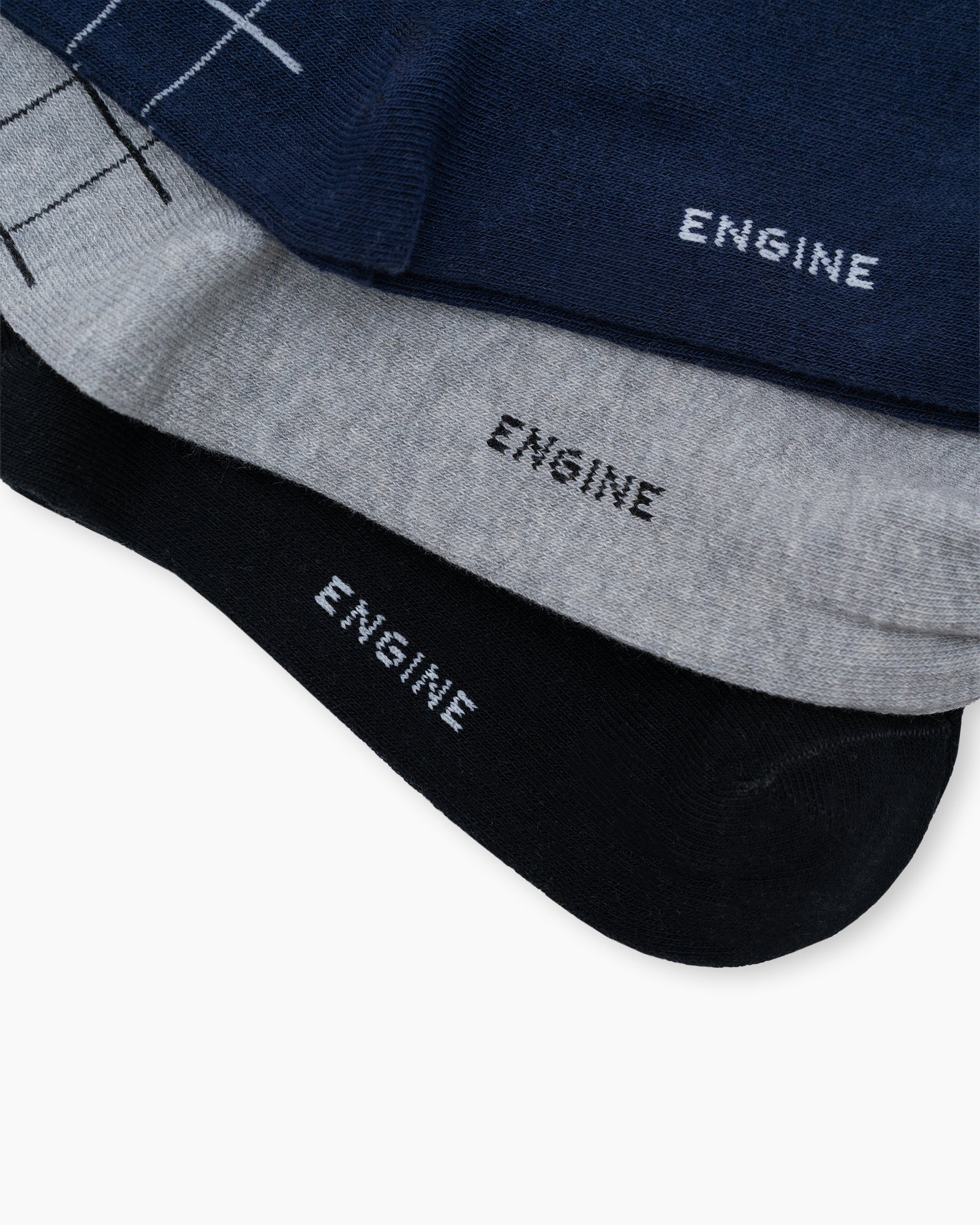 Men Crew Cut Socks - Engine - Buy Now