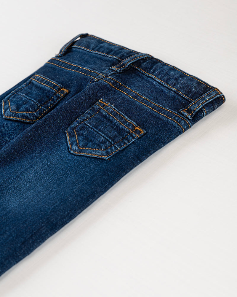 Boys Blue Color Slim Fit Denim - Engine - Buy Now