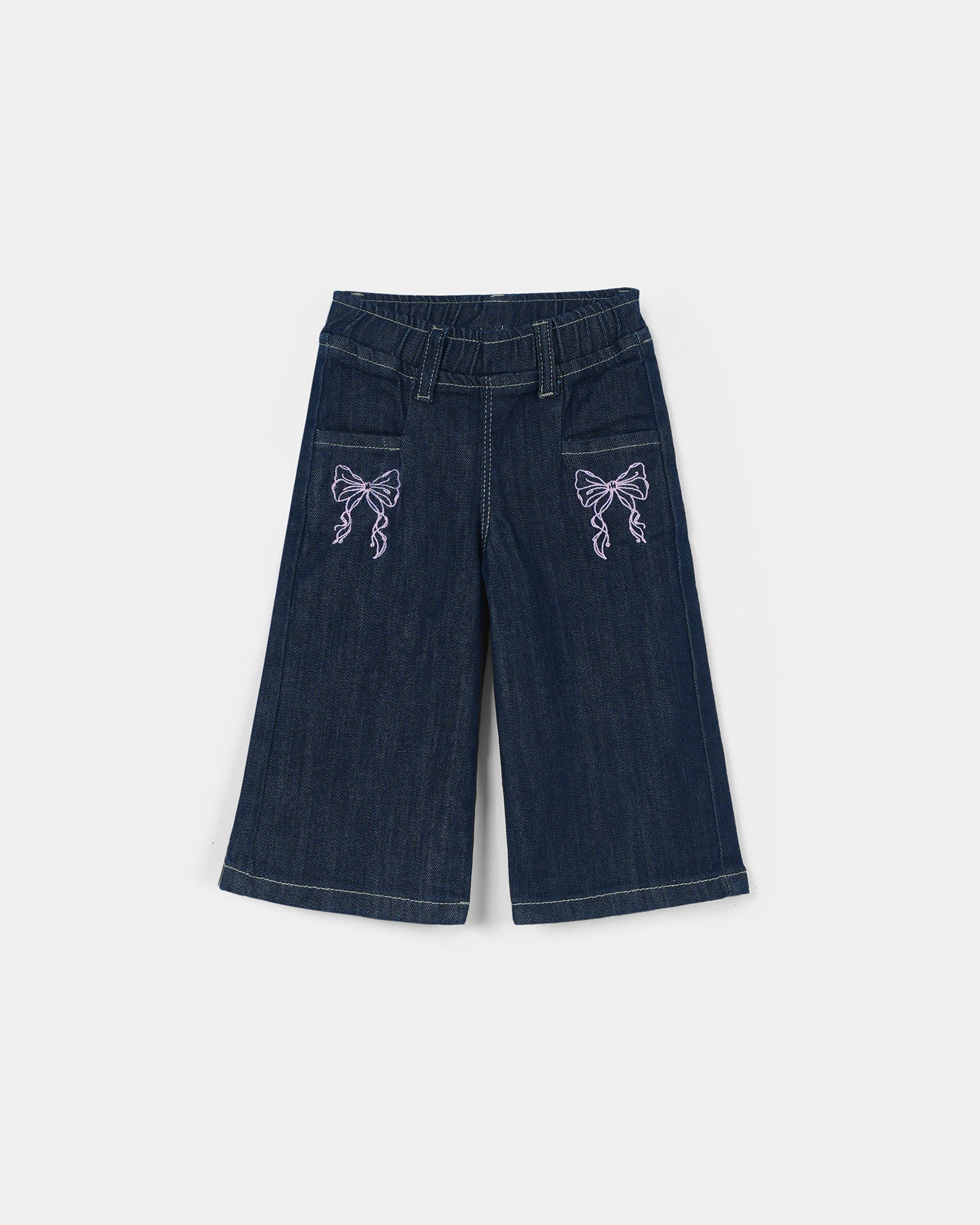 Girls Flared Denim