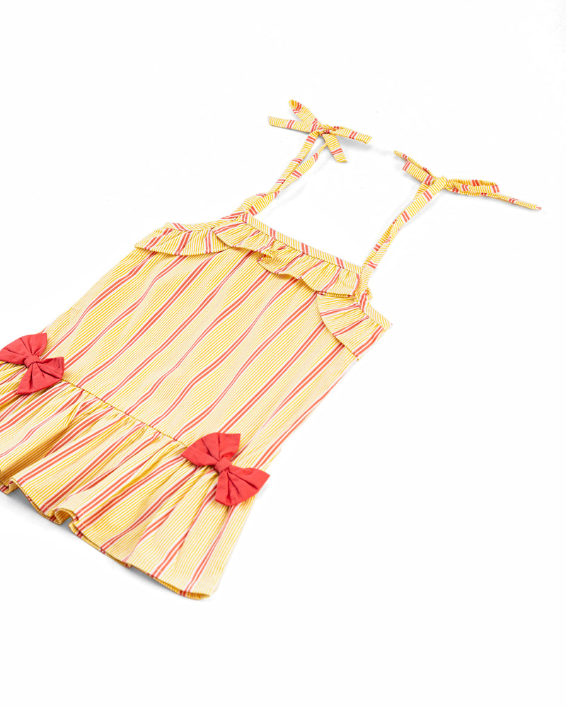 Girls Bow Printed Co-Ord Set - Engine - Buy Now