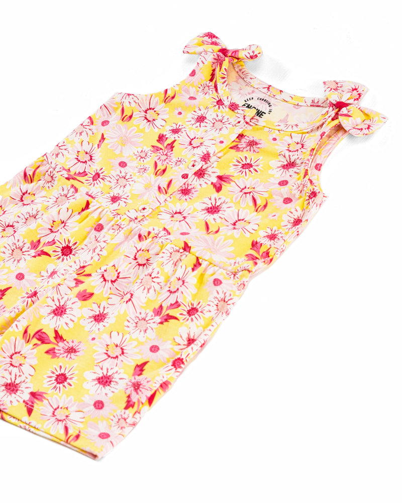 Girls Printed Floral Romper - Engine - Buy Now
