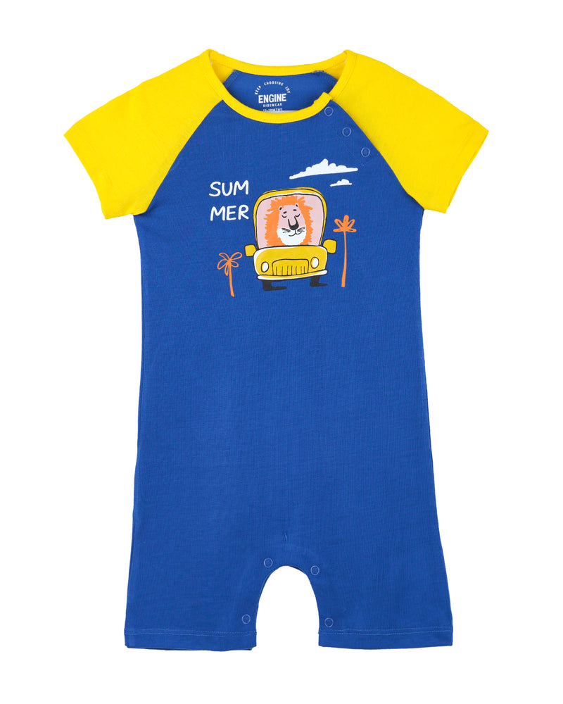 Boys Romper Suit - Engine - Buy Now