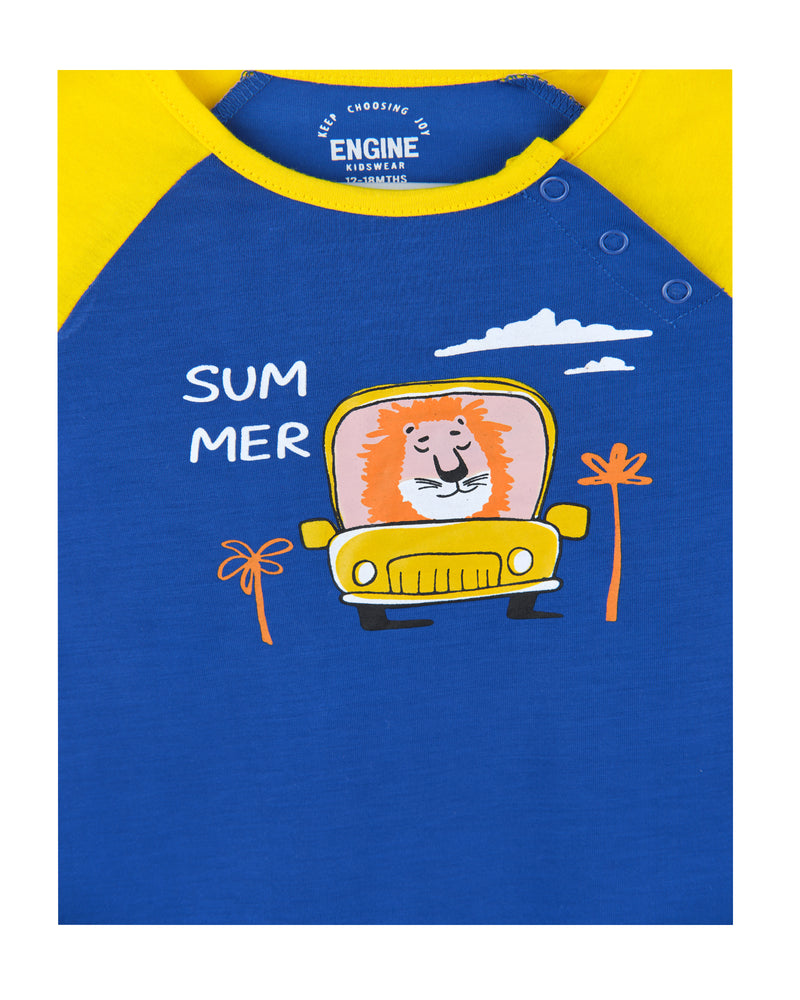 Boys Romper Suit - Engine - Buy Now