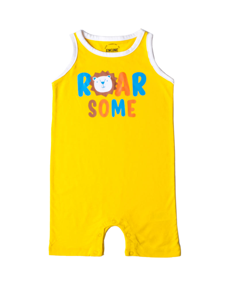 Boys Playful Romper - Engine - Buy Now