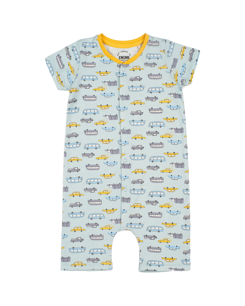 Boys Cars Romper - Engine - Buy Now
