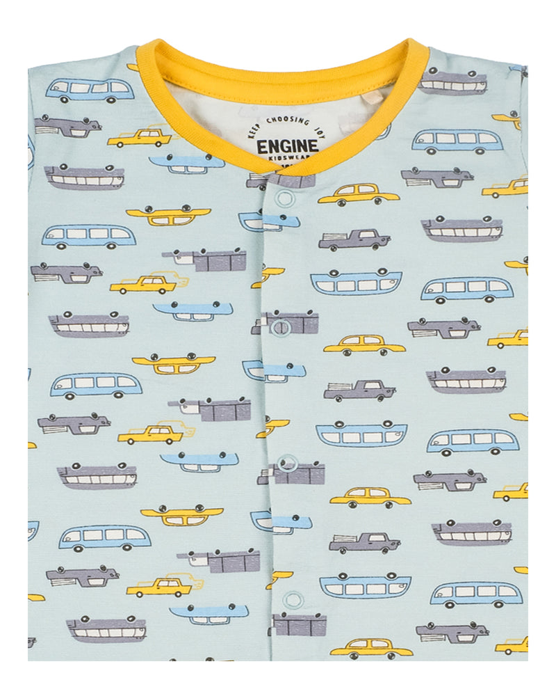 Boys Cars Romper - Engine - Buy Now