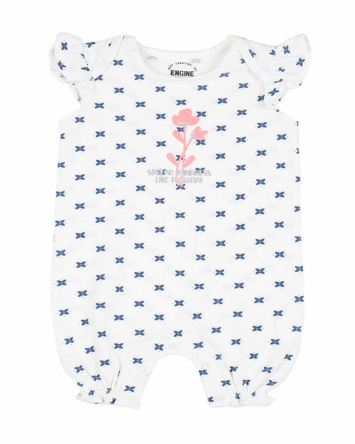Girls Printed Romper - Engine - Buy Now