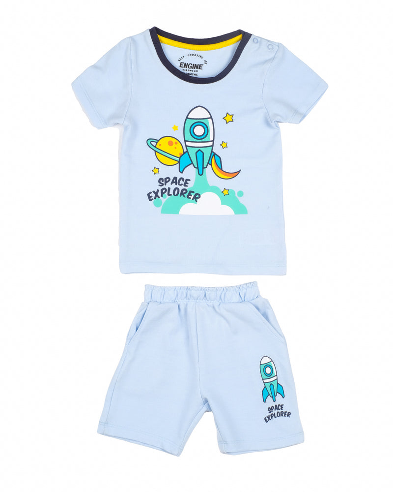 Boys Rocket Co-Ord Set - Engine - Buy Now
