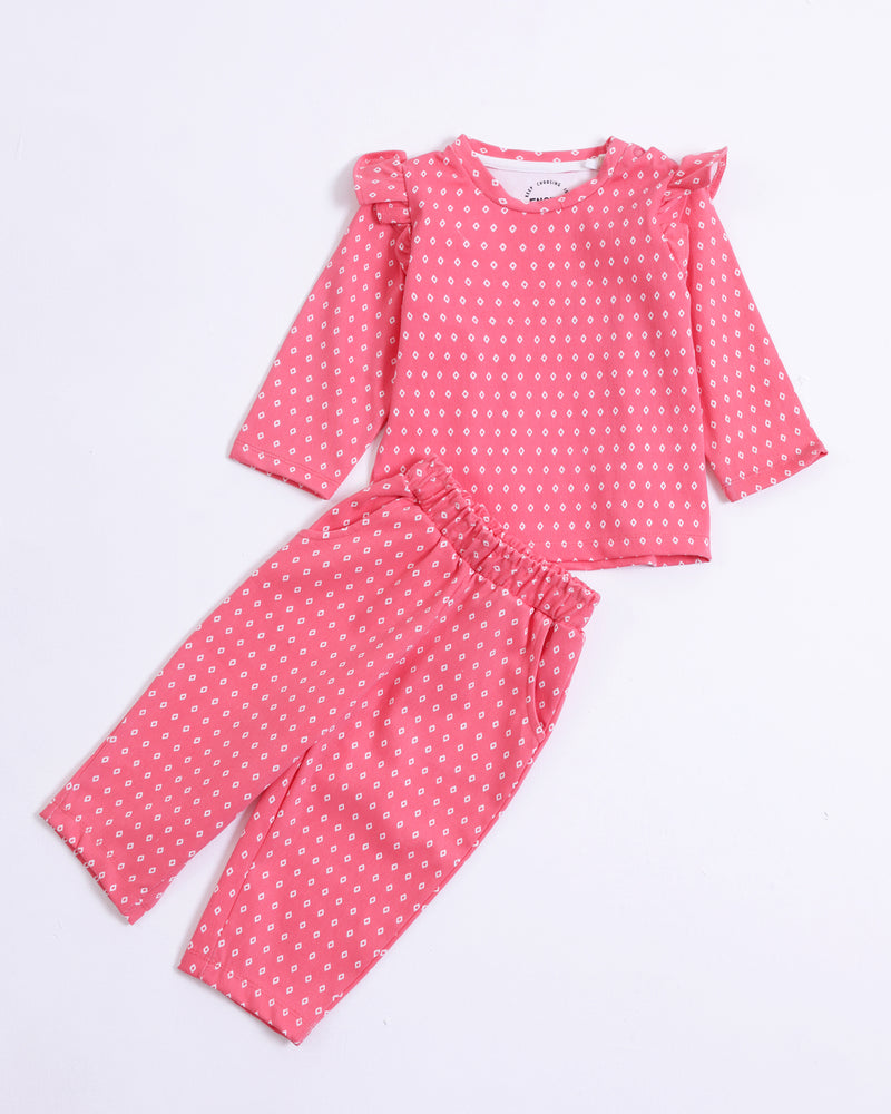 Girls 2 Piece Knit Suit - Engine - Buy Now