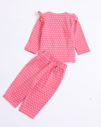 Girls 2 Piece Knit Suit