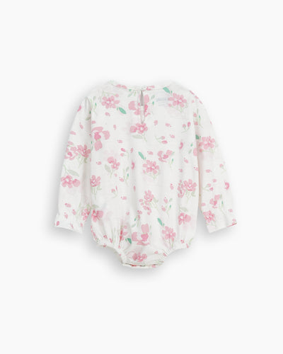 Girls Printed Romper