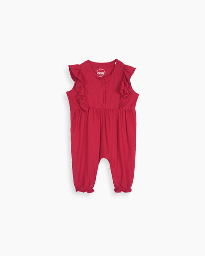 Girls Plain Jumpsuit