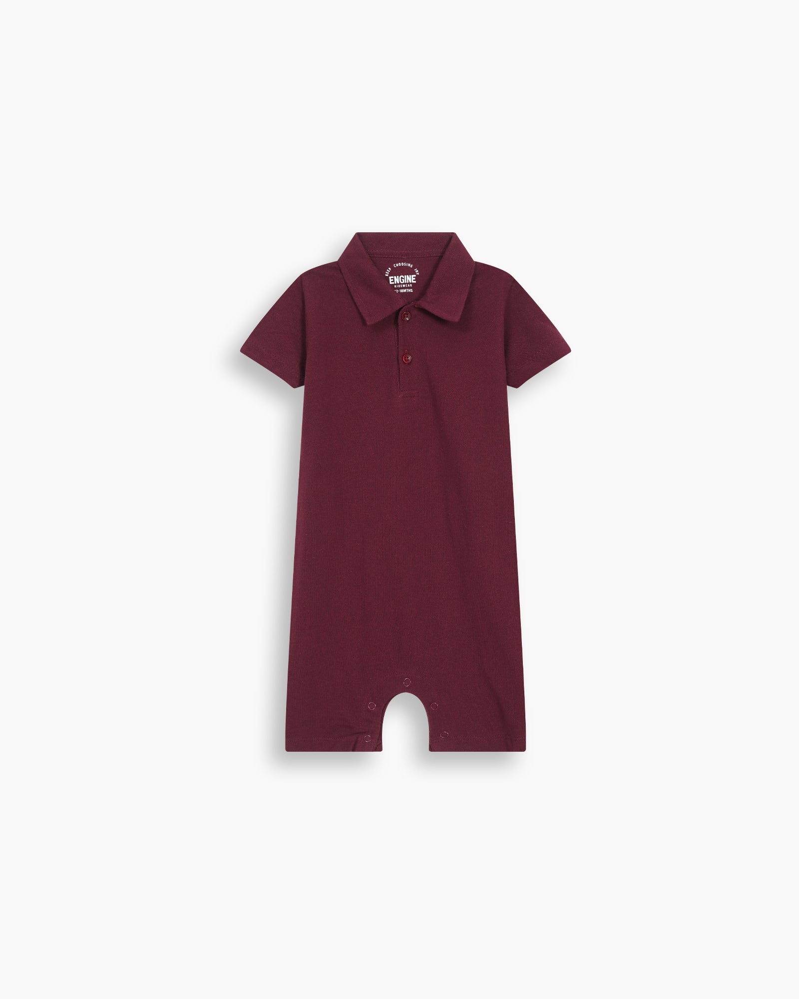 Boys Plain Romper - Engine - Buy Now