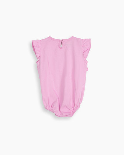 Girls Plain Romper